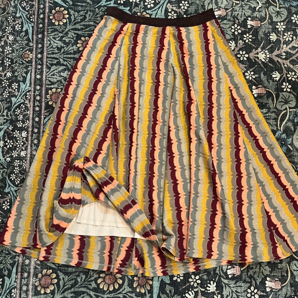 Striped Multicolor Women's Skirt